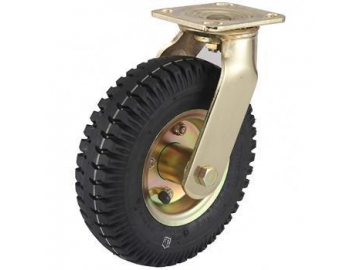125-136kg Pneumatic Rubber Wheel Caster