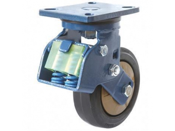 250~400kg Nylon core high-class rubber Wheel Caster