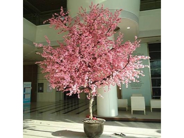 Artificial Plant Peach Blossom Tree
