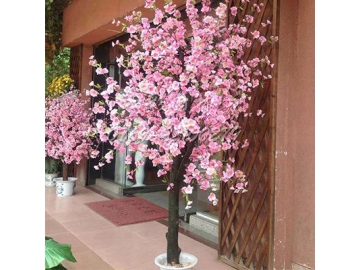 Artificial Plant Peach Blossom Tree