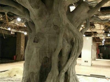 Artificial Concrete Tree