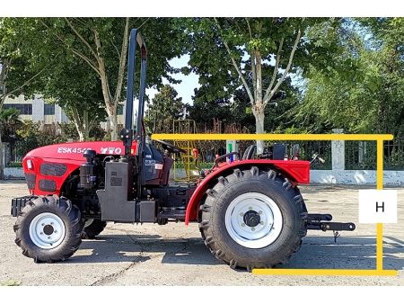 Narrow Tractor / Orchard Tractor, 45-70HP