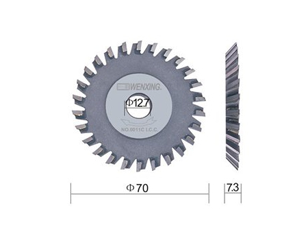Inserted C.C Key Cutter 0011C I.C.C.