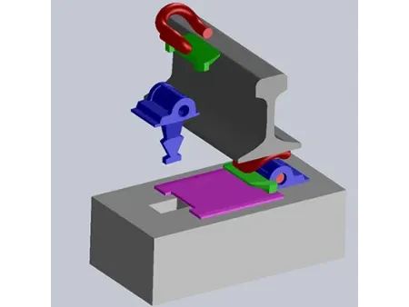 E Clip Rail Fastening System