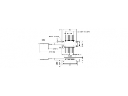 Butterfly Fiber Coupled Laser Diodes