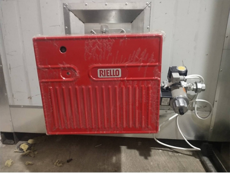 Gas Powered Powder Coating Oven