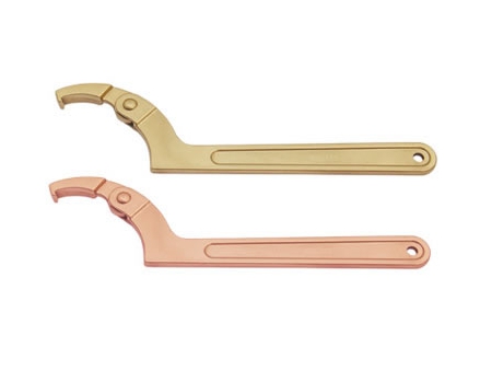 173B Non Sparking Adjustable Hook Spanner