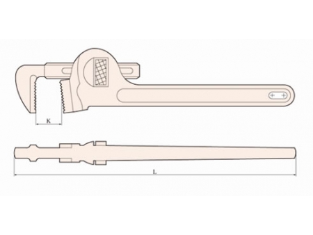 130 Non Sparking Pipe Wrench