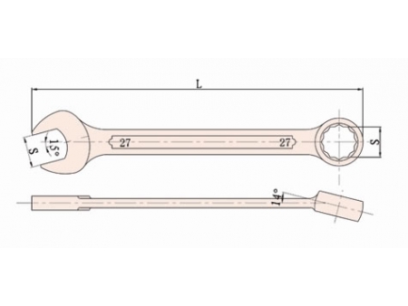 135 Non Sparking Combination Wrench