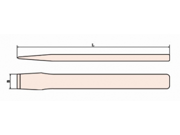 225C Non Sparking Flat Chisel