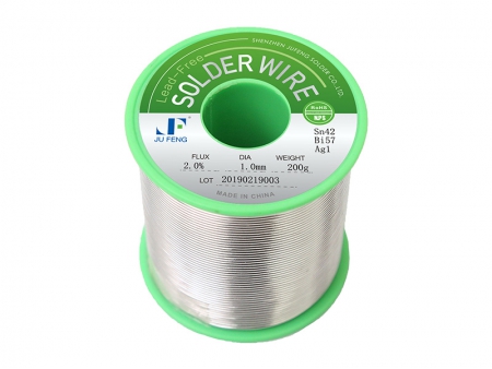 Low Temperature Solder Wire with Flux