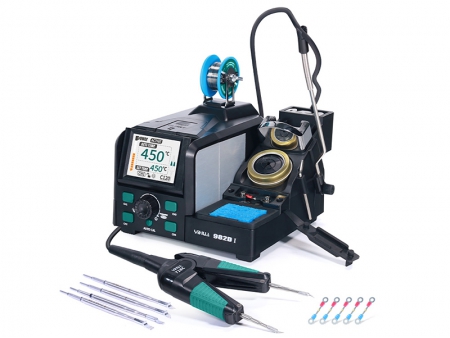 YIHUA 982D I Desoldering Rework Soldering Station with Adjustable Micro Tweezer