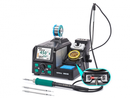 YIHUA 982D Multifunctional Precision Soldering Station with C210/C245 Soldering Iron Handle