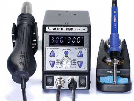 LED Digital Display Hot Air Soldering Rework Station, Item WEP-899D-II