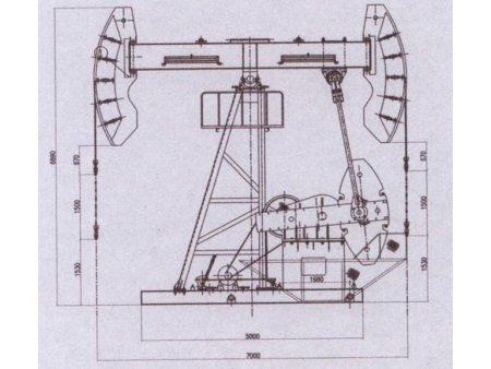 Oil Pump Jack / Double Horse Head Pumping Unit