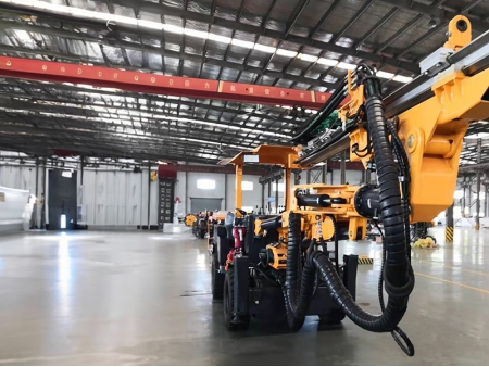 KJ 211 Hydraulic Top Hammer Drilling Jumbo