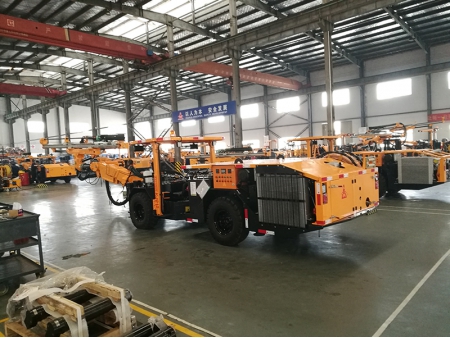KJ 212 Hydraulic Top Hammer Drilling Jumbo