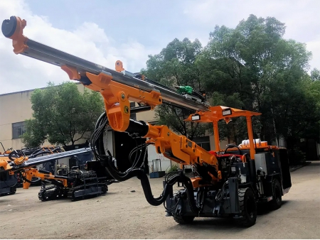 KJ 212 Hydraulic Top Hammer Drilling Jumbo