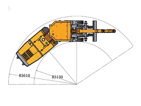 KQ311 Hydraulic Scaling Rock Drill Rig