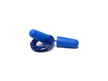 Foam Metal Detectable Earplugs, EC-1003A-C Disposable PU Earplug