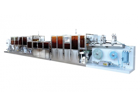 Fully Automatic Single Sachet Wet Wipes Multiple Packaging Machine