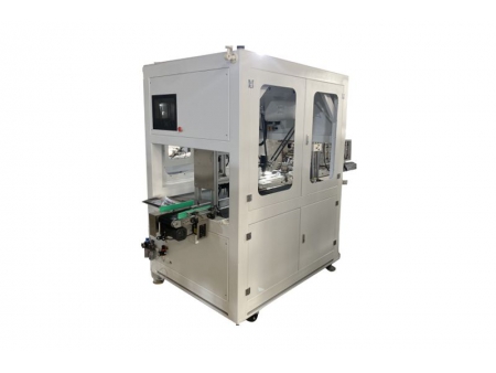 Fully Automatic Robotic Lid Applicator Machine for Wet Wipes