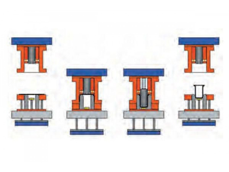 H Frame Hydraulic Compression Moulding Press