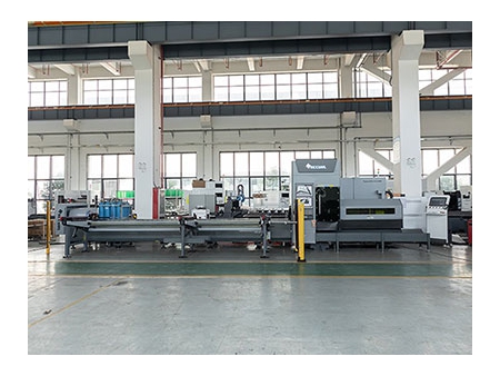 Medium-heavy Three-chuck Tube Laser Cutting Machine, BK Series