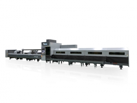 Medium-heavy Three-chuck Tube Laser Cutting Machine, BK Series