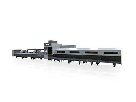 Medium-heavy Three-chuck Tube Laser Cutting Machine, BK Series