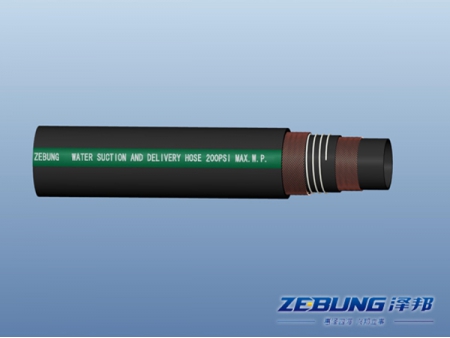225 PSI Water Suction and Discharge Hose