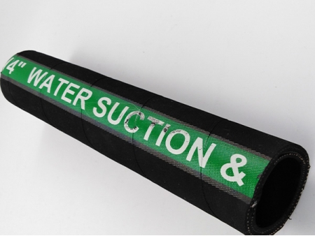 Layflat Water Discharge Hose, Rubber Water Hose
