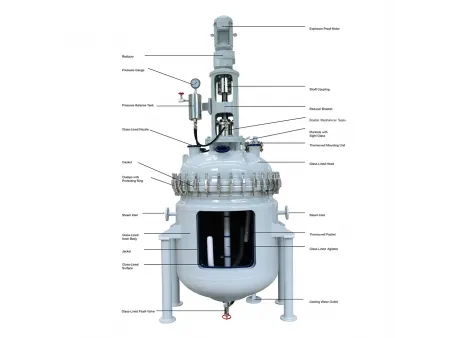 Glass-Lined Reactor, K Type