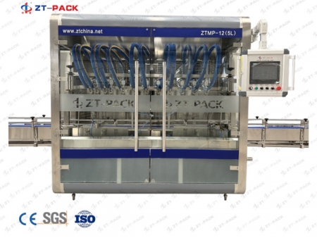 Automatic Linear Magnetic Pump Liquid Filling Machine