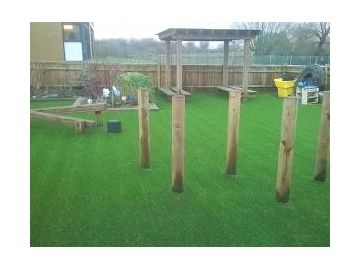 U-Shape Landscaping Grass Turf
