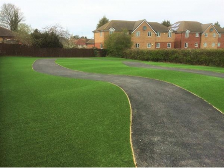 V-Shape Landscaping Grass Turf