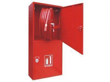 Vertical Double Cabinet for Fire Hose and Fire Extinguisher