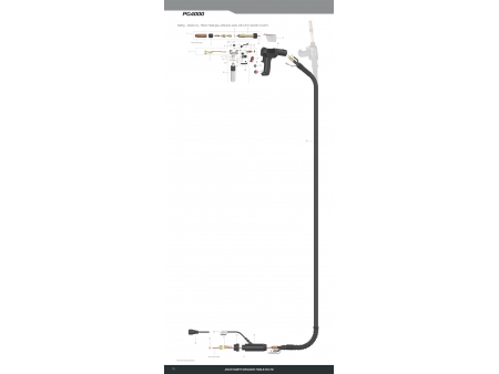 PG 4000, MIG/MAG Welding Gun