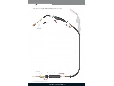 NTI, MIG/MAG Welding Gun