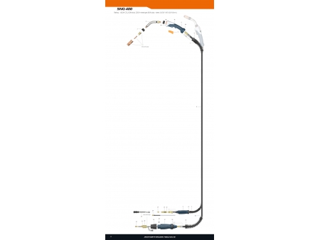 SNQ400 MIG/MAG Welding Gun