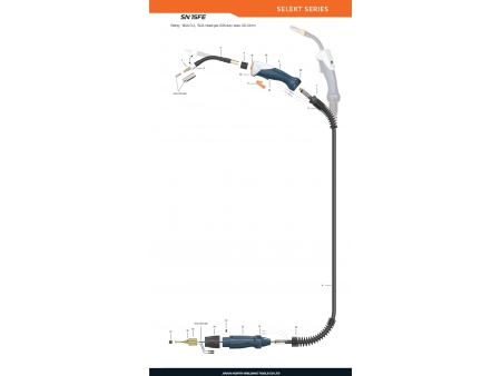 SN 15FE, MIG/MAG Welding Gun