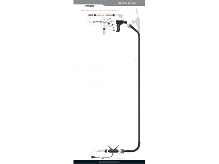PW5000, MIG/MAG Welding Gun