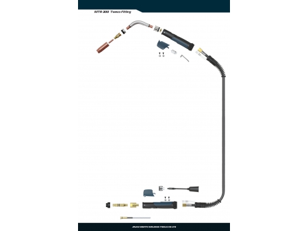 MTR 300 Push-Pull Welding Torch