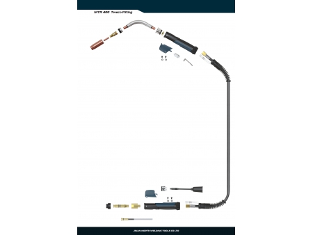 MTR 400 Push-Pull Welding Torch