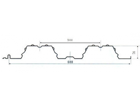 Steel Deck Roll Forming Machine