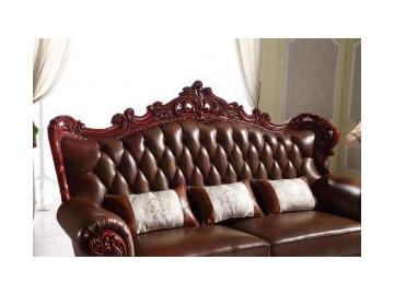 B188 Vintage Leather Sofa