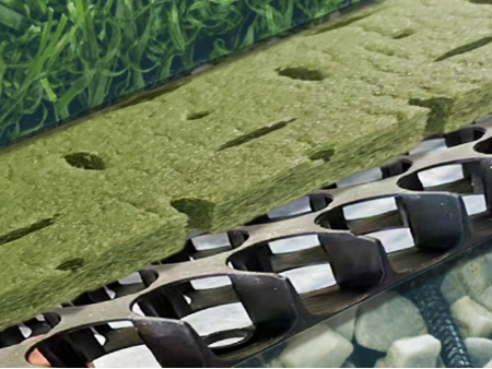 Artificial Grass System with Woven Base