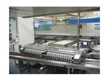 Biscuits on Edge Tray Loader