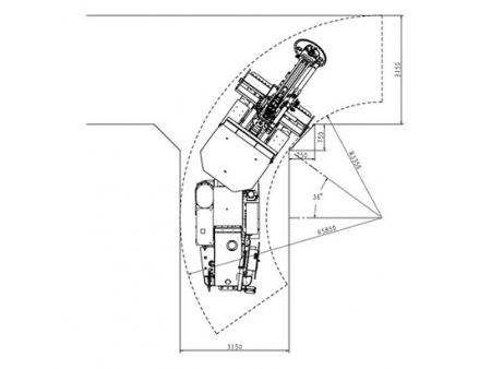 Hydraulic Drilling Jumbo, CYTC76  (for Mining Production)