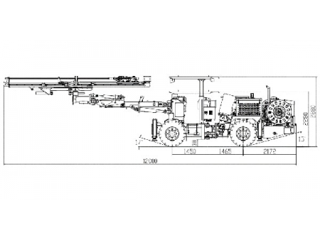 Hydraulic Drilling Jumbos, HT81 (for Tunneling)